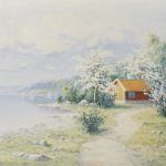 562594 Oljemålning